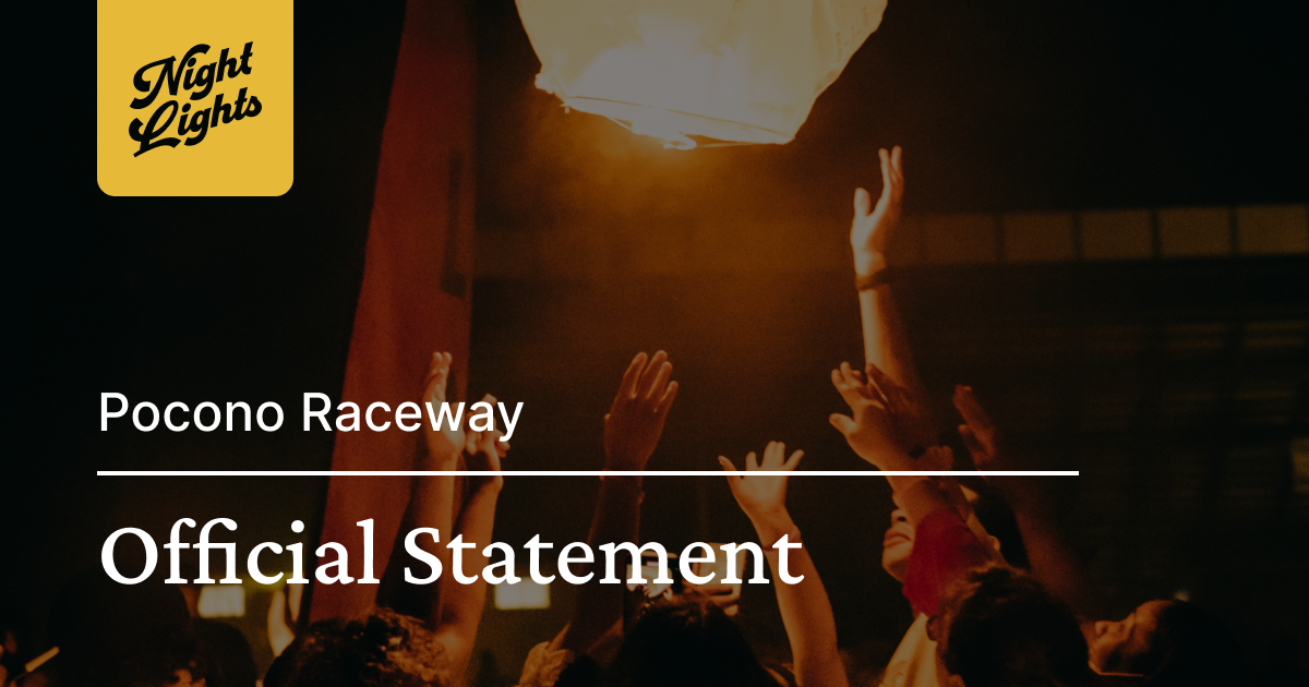 Options and Solutions Night Lights Event Ticket Holders for Saturday